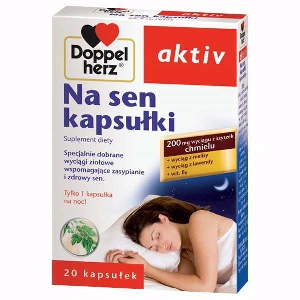 Doppelherz Aktiv Na sen, 20 kapsułek