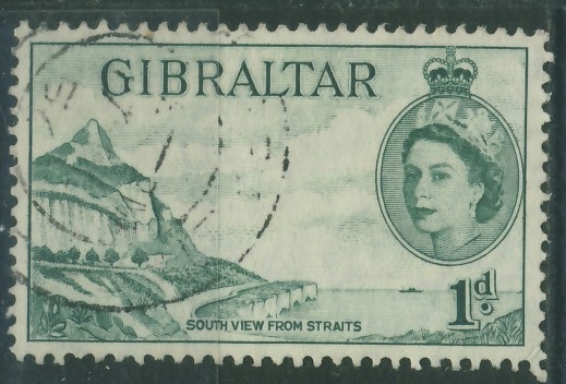 Gibraltar 1 d. - South West ..Elżbieta II
