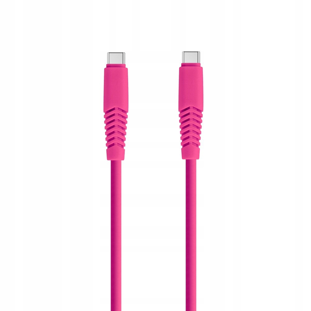 Kabel USB-C - USB-C 1,5m długi 2,1A przesył danych