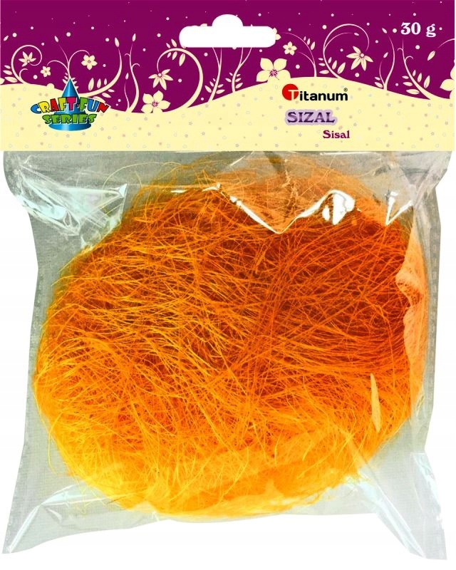 Sizal Grass 30g pomarańczowy