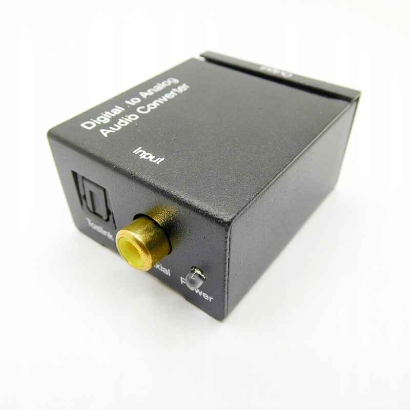 Konwerter audio Toslink - RCA (coaxial , spdif)