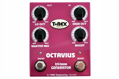 Efekt gitarowy typu octaver T-Rex OCTAVIUS
