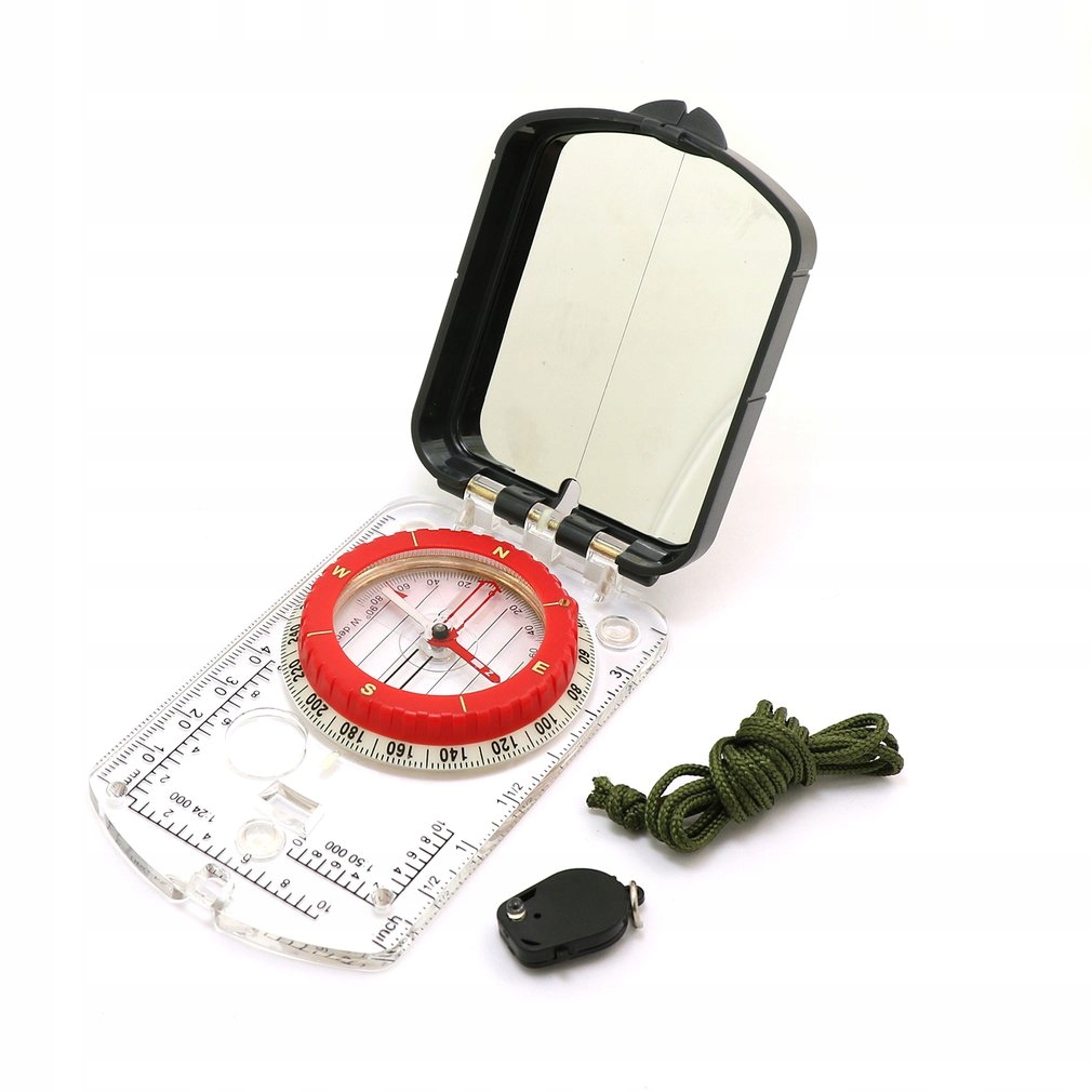 Outdoor Camping Orienteering Map Compass Sighting