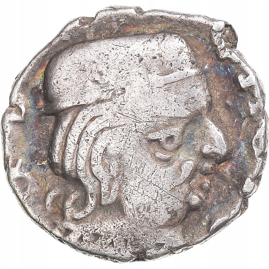 Moneta, India, Drachm, 218-414, Abhiras, VF(20-25)