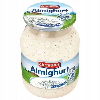 Jogurt Ehrmann Almighurt mak, marcepan 500g