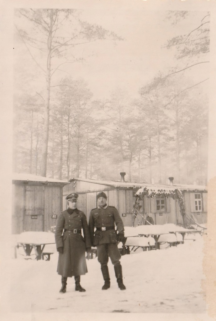 Żołnierze niemieccy - zima 1941