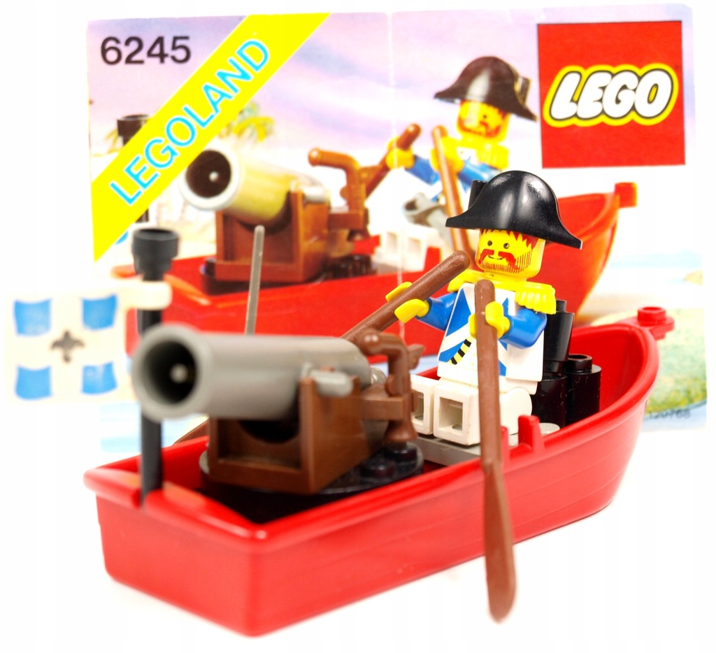 LEGO Lata 80 Legoland 6245 Pirates Harbor Sentry