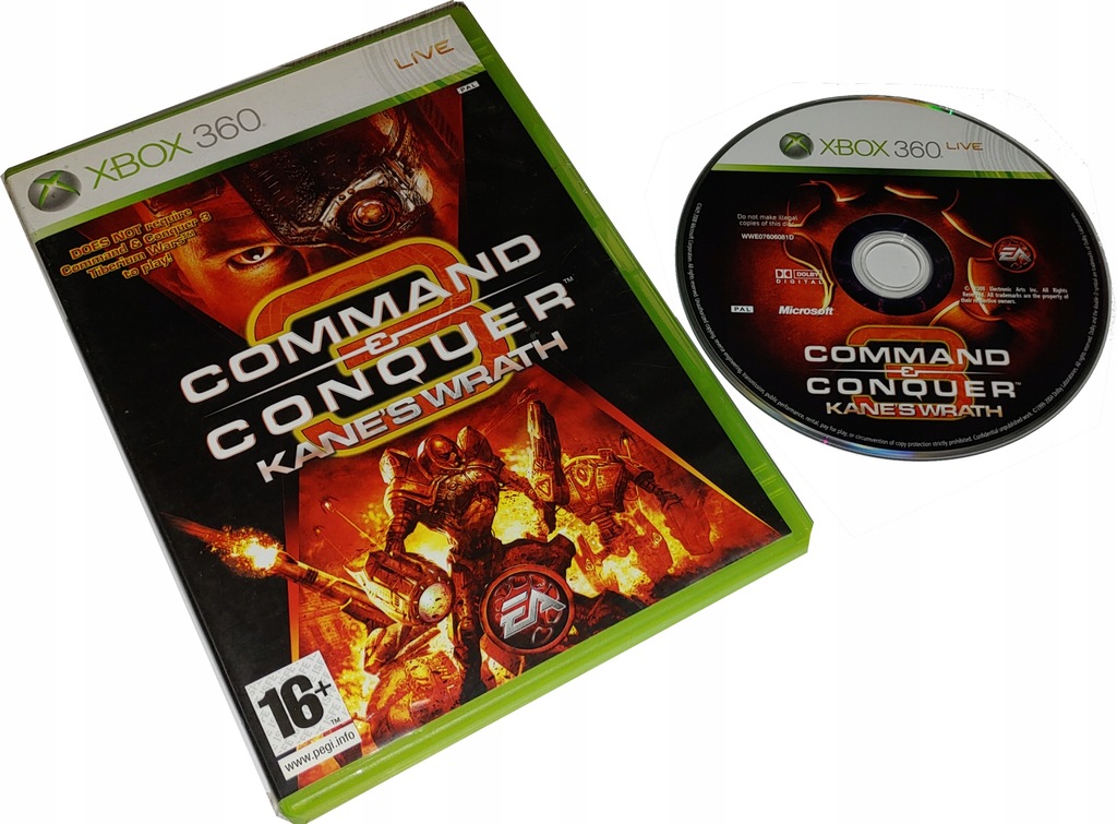 Command & Conquer 3: Kane's / X360 / UŻ / ANG