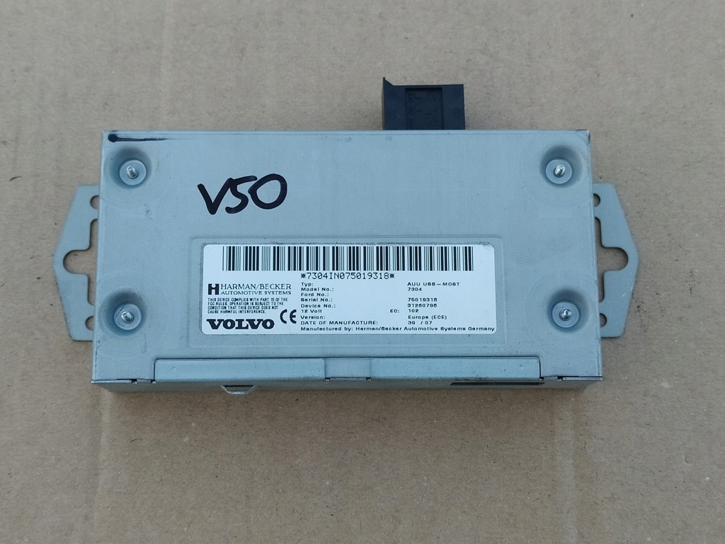 MODUŁ BLUETOOTH VOLVO S40 II V50 C30 C70 V70 S60 11946888134 oficjalne archiwum Allegro