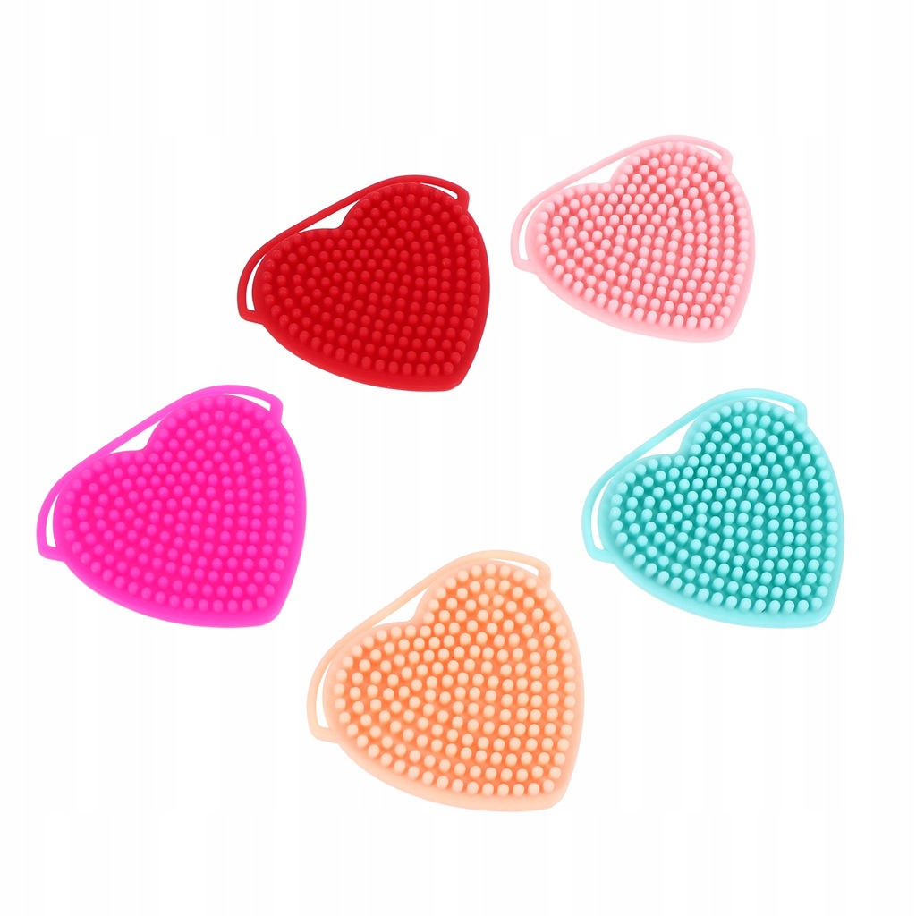 Facial Silicone Scrubber 5 Pcs