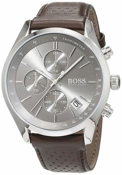 HUGO BOSS 1513476 ZEGAREK MĘSKI BRĄZOWY