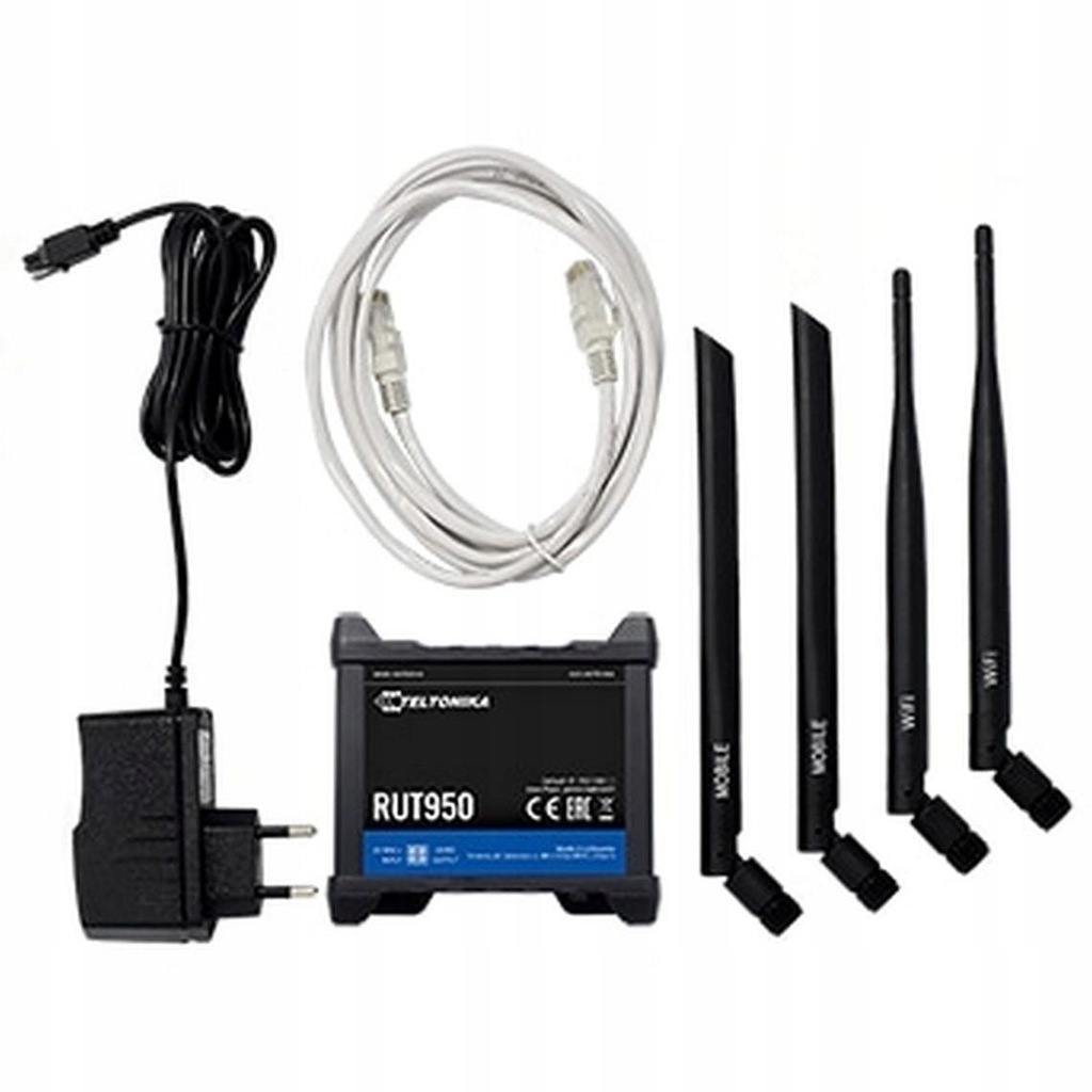 Router LTE Teltonika RUT950U022C0 (3G/4G/LTE SIM, xDSL; 2,4 GHz)