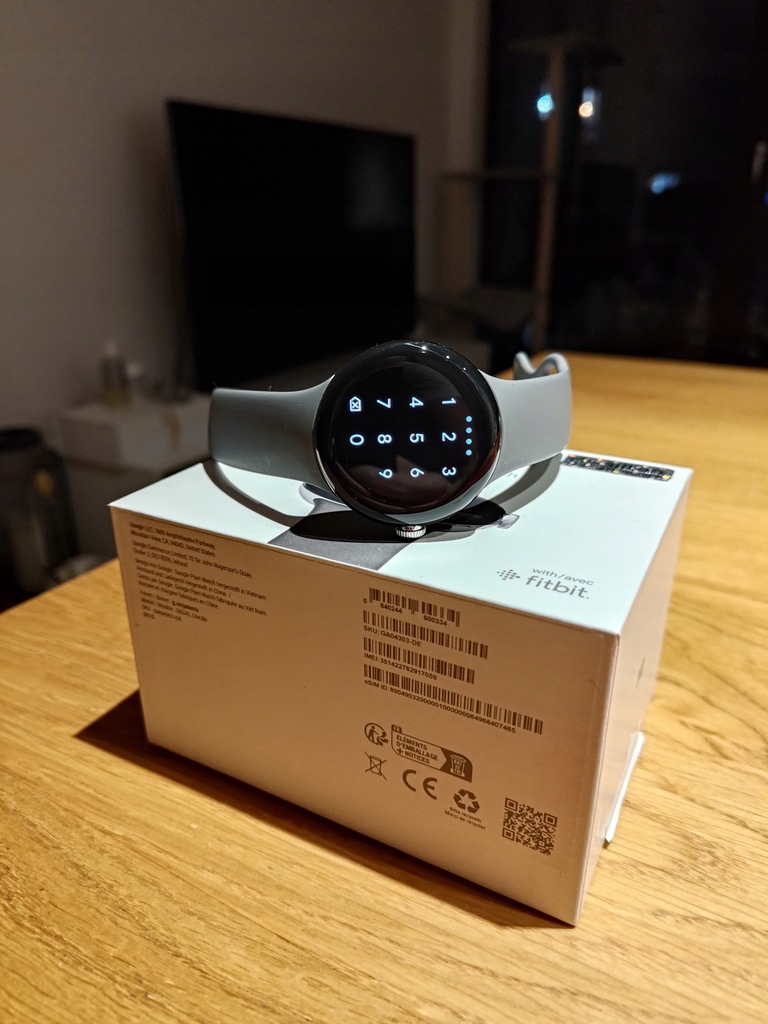 Smartwatch Google Pixel Watch LTE szary