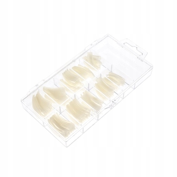 Tipsy kwadratowe szklane mleczne w pudełku DK