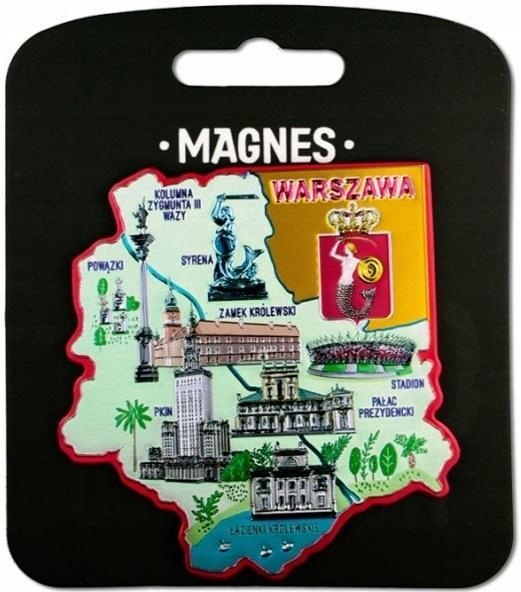 MAGNES I LOVE POLAND WARSZAWA ILP-MAG-A-WAR-29