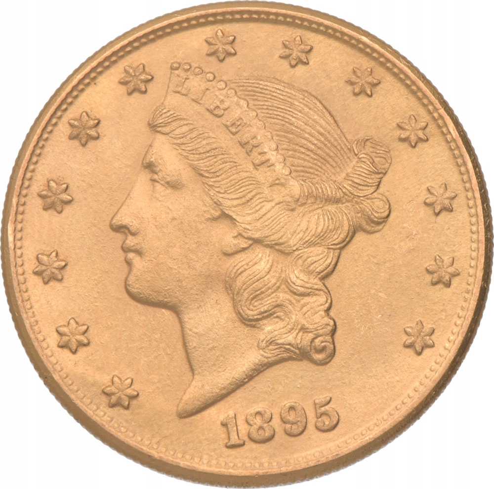 20 dolarów 1895 - Belgijka (5-6)