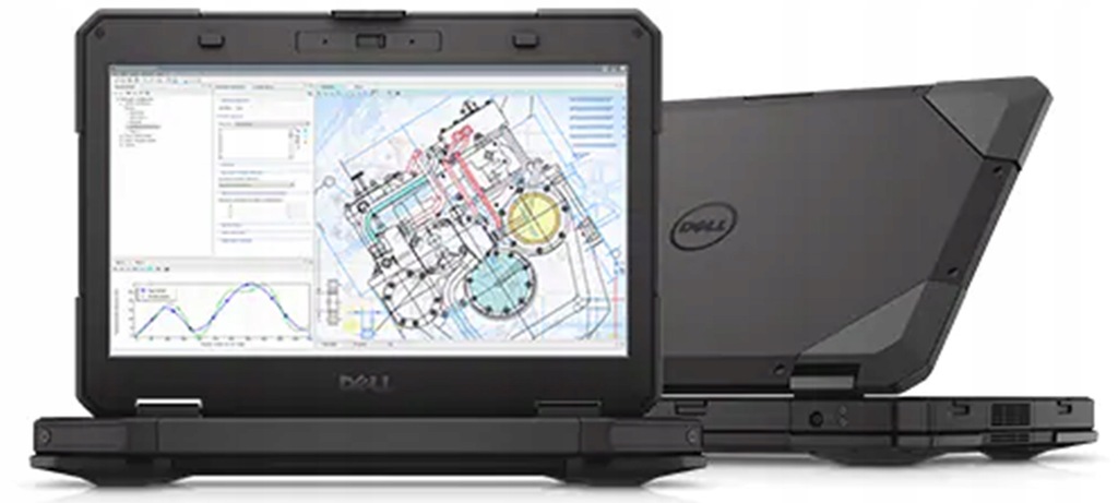 Laptop DELL Latitude 5414 Rugged i3 8GB 256GB GPS