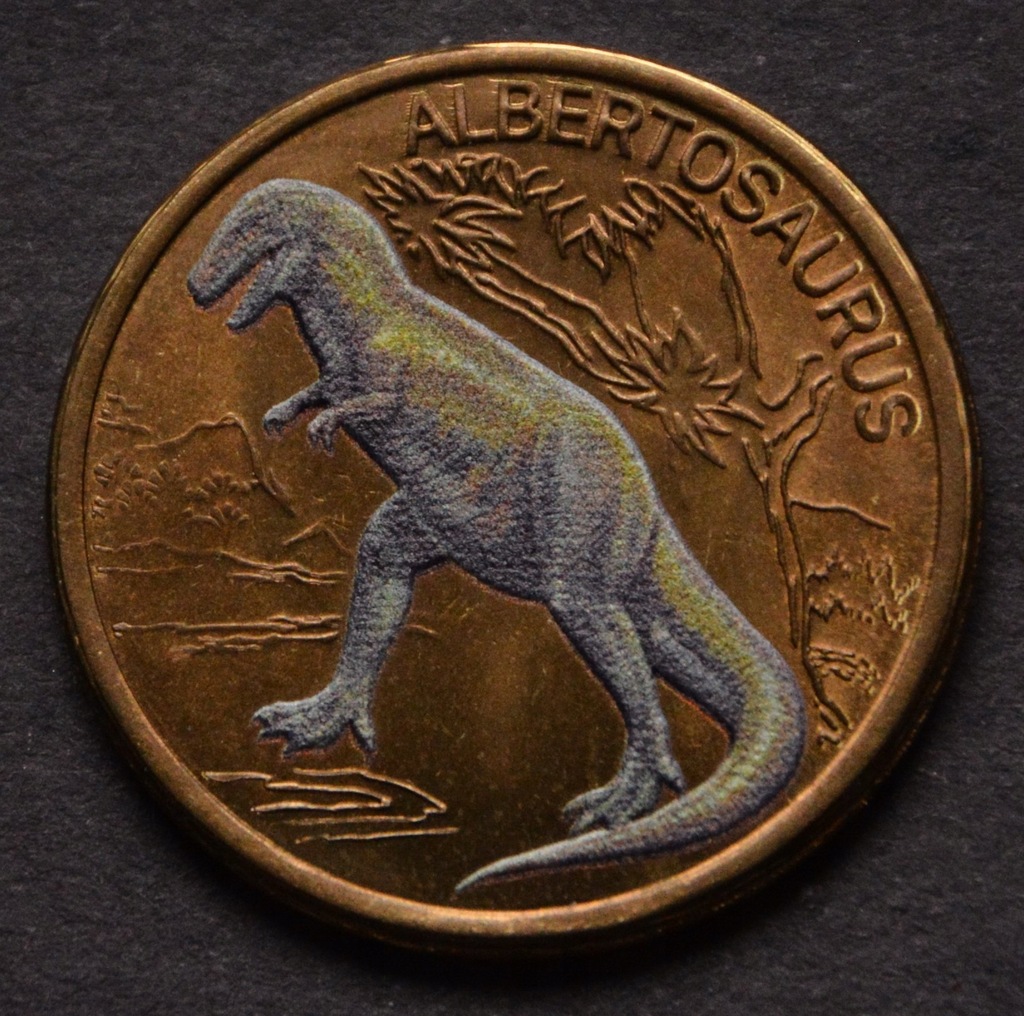 Ile Des Pins - 10 franków Albertosaurus (2024)