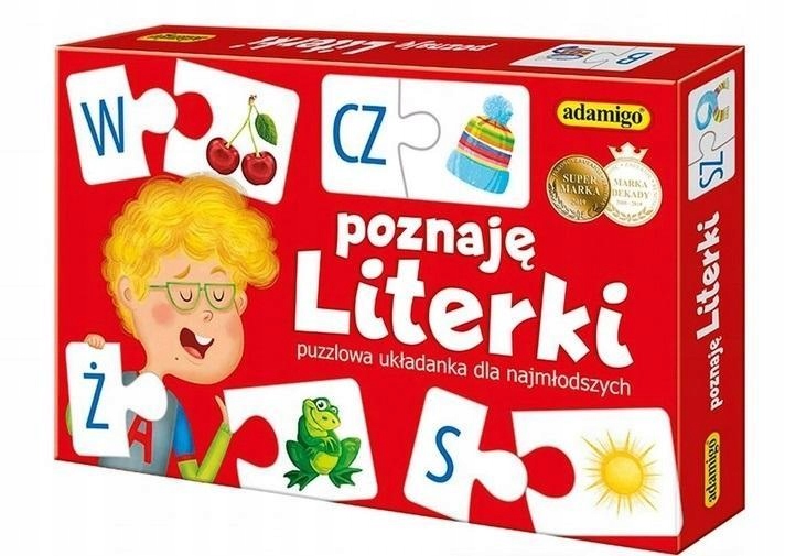 POZNAJĘ LITERKI, ADAMIGO