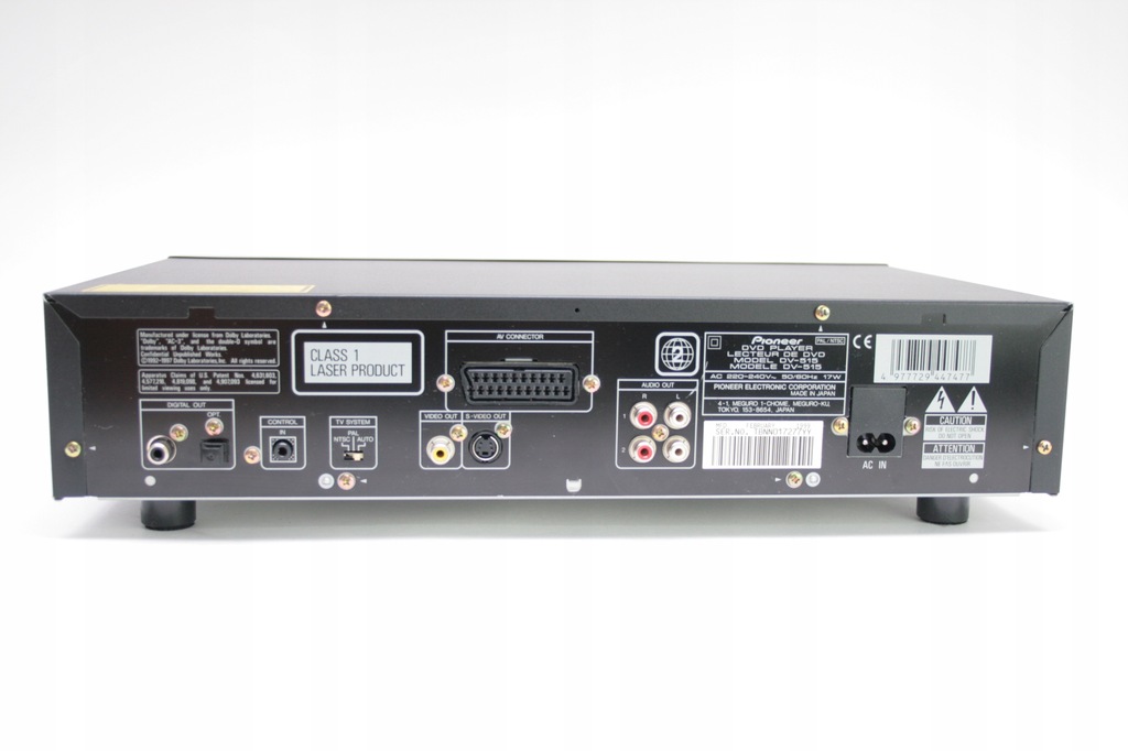 Pioneer DV-515 DVDプレーヤー Pioneer DV-515 DVDプレーヤー 【公式通販】