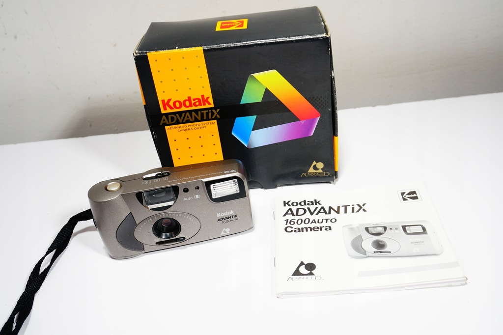 Retro Aparat Analogowy APS Kodak Advantix 1600 Auto