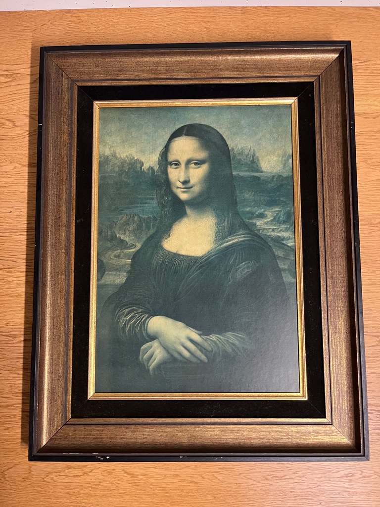 Mona Lisa Obraz olejny na drewnie