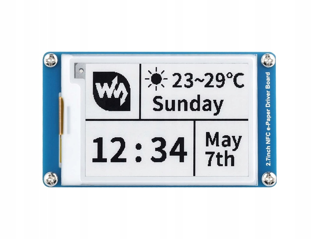 Waveshare 2.7inch Passive NFC-Powered E-Paper