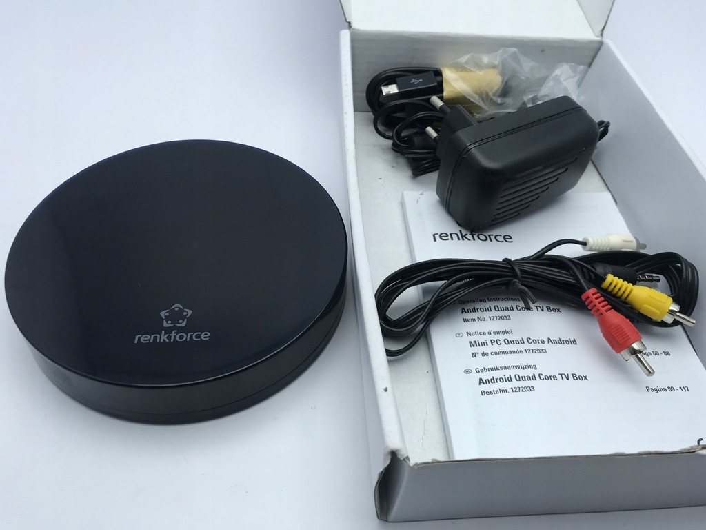 Smart TV Box Android Renkforce B4A Lombard66