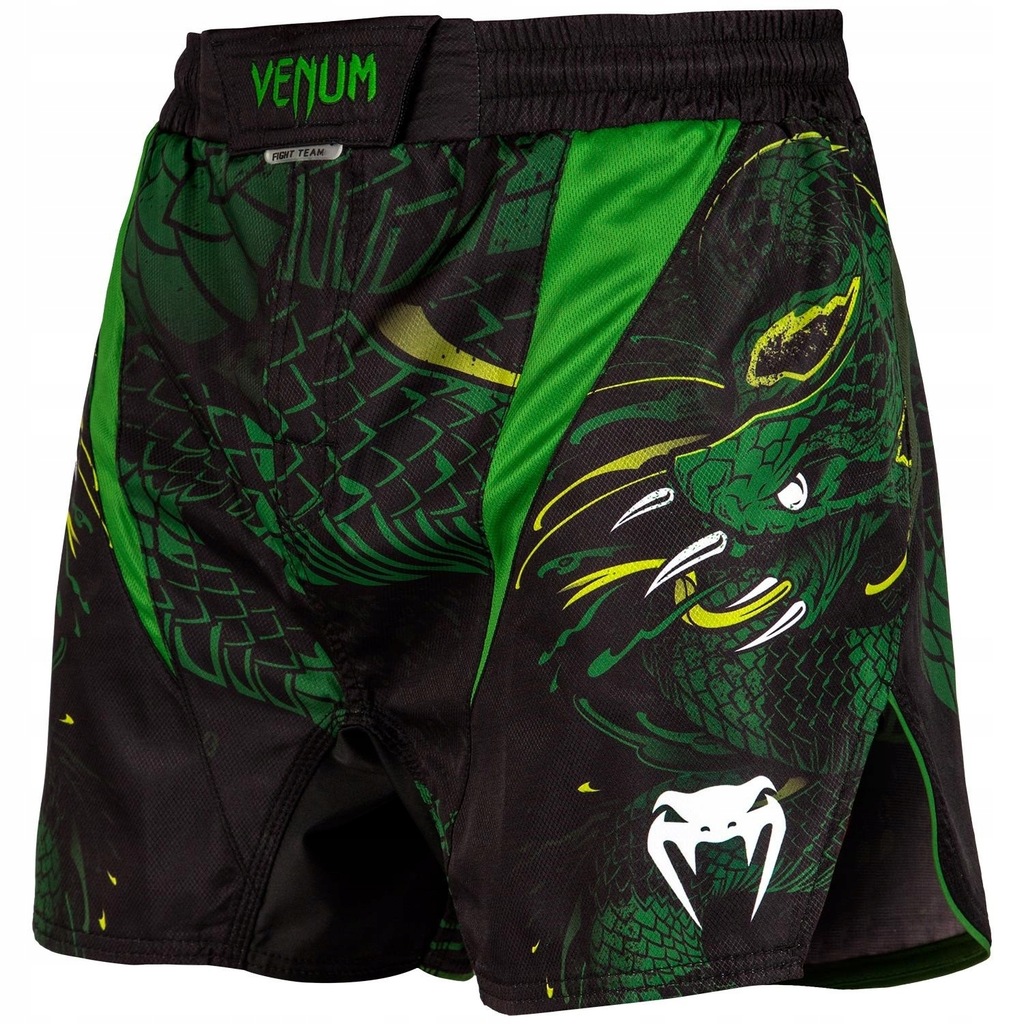 Venum Green Viper Spodenki Czarno/Zielone L OD DYS