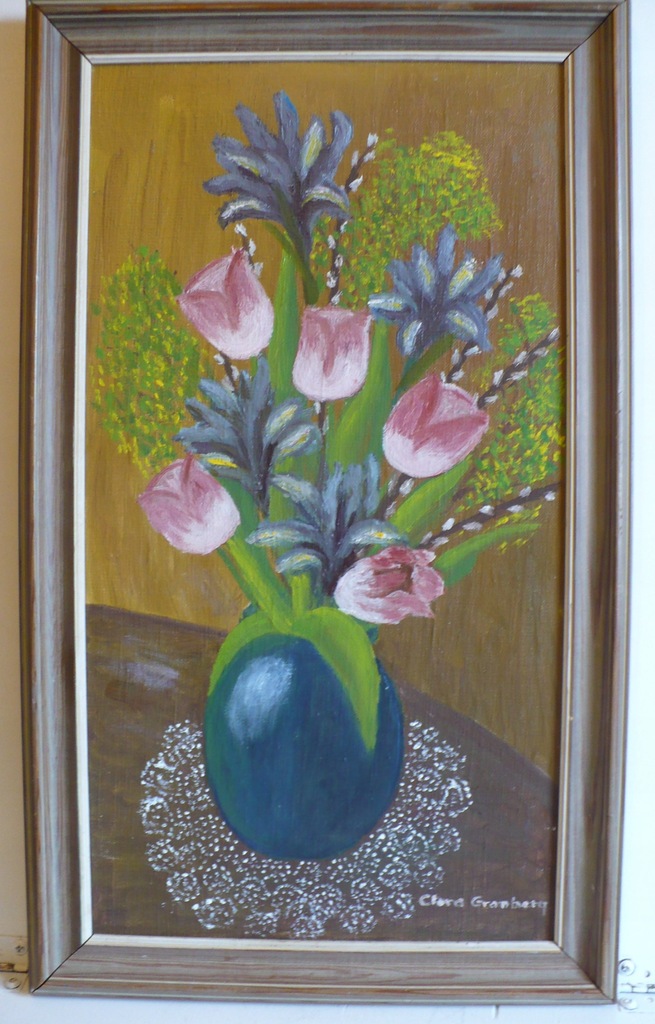 Obraz olejny Kwiaty