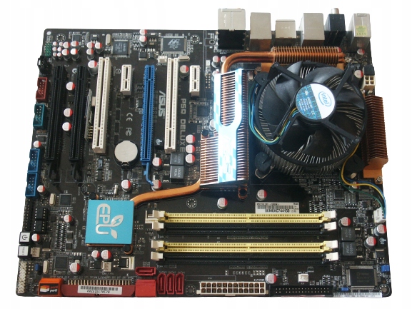 Asus P5Q DELUXE Intel Core 2 Quad Q6600 4x 2,40GHz LGA775 / DDR2 Gwarancja
