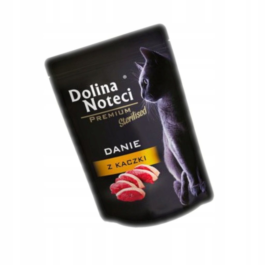 DOLINA NOTECI Mokra karma kot sterylizowan Premium danie z kaczki 85 g