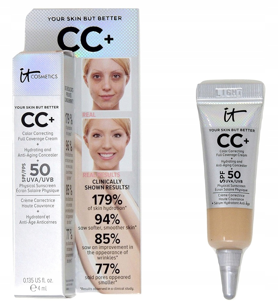 IT COSMETICS YOUR SKIN BUT BETTER CC+ CREAM Probka