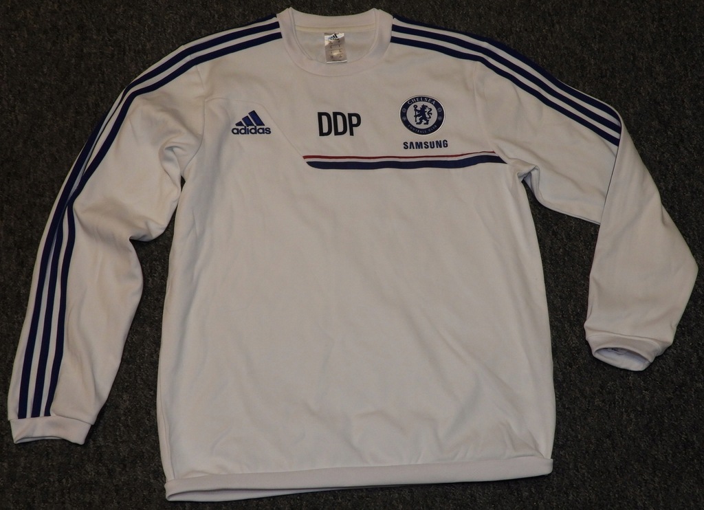 CHELSEA ADIDAS BLUZA MĘSKA - L - KOSZULKA