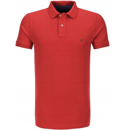 TOMMY HILFIGER POLÓWKA KOSZULKA POLO MĘSKA / M