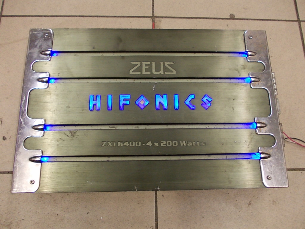 WZMACNIACZ HIFONICS ZEUS ZXI 6400 4x100 RMS