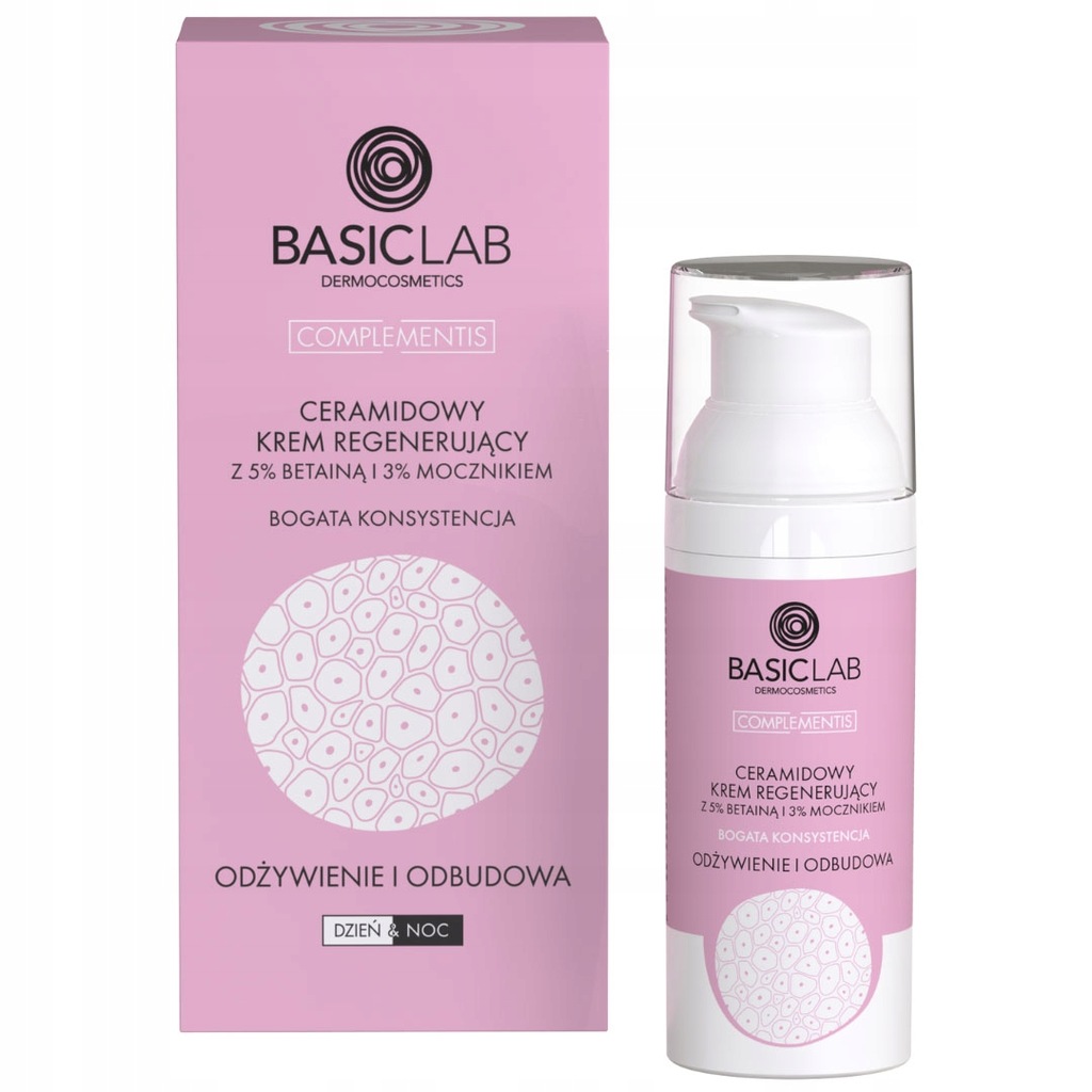 Basiclab Complementis Ceramidowy krem regenerujący 5% betaina 50ml