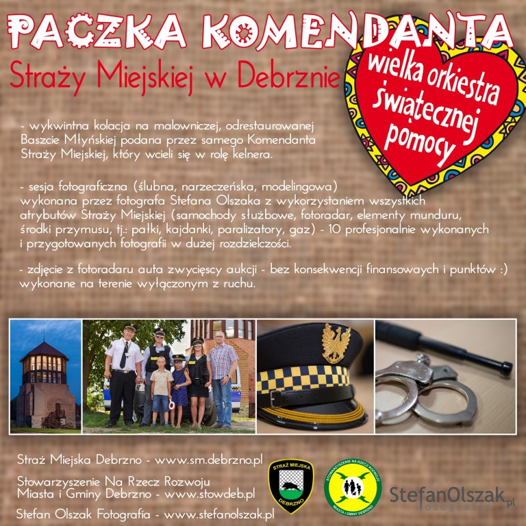 FotoSesja + Kolacja podana przez Komendanta