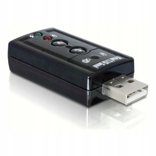 Delock karta dźwiękowa na USB 7.1