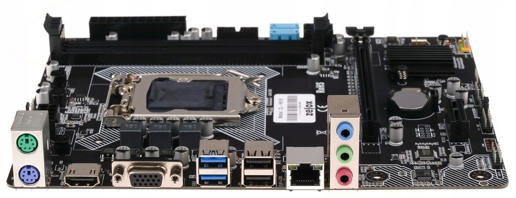 Купить МАТЕРИНСКАЯ ПЛАТА ZELOX ZL-H81B LGA1150 HDMI USB3.0: отзывы, фото, характеристики в интерне-магазине Aredi.ru