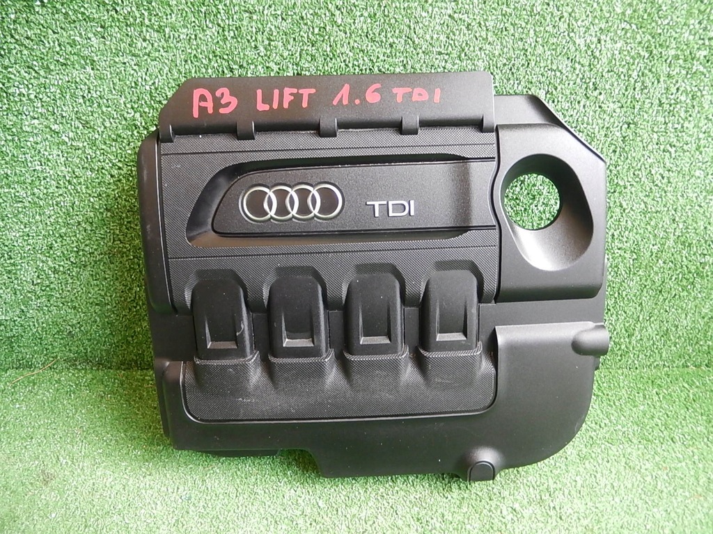 OSŁONA POKRYWA NA SILNIK AUDI A3 8V LIFT 1.6 TDI 12701317725