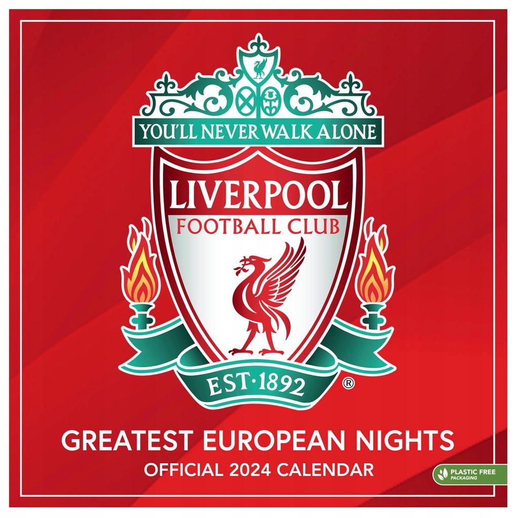 Kalendarz ścienny 2024 rok dla fana Liverpool F.C