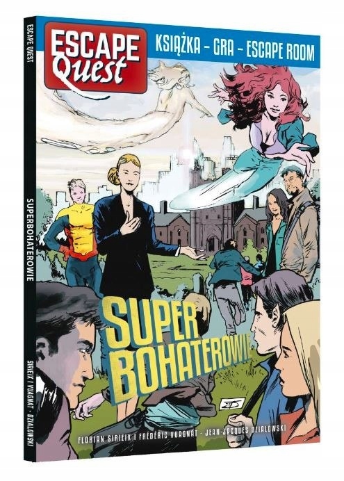 Gra książkowa Escape Quest Superbohaterowie