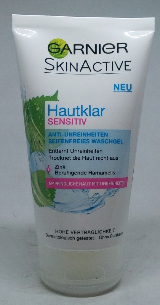 Garnier Hautklar Sensitive żel skóra wrażliwa