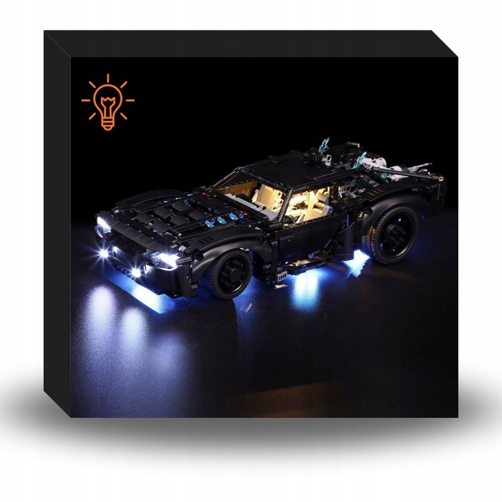 OŚWIETLENIE LED do LEGO Technic Batmobil 42127 (BEZ LEGO)