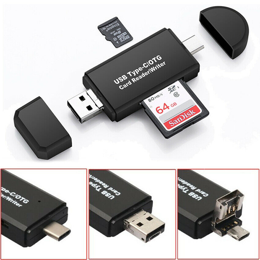 Купить КАРТРИДЕР 5 в 1 MicroSD USB USB-C MICRO USB 1: отзывы, фото, характеристики в интерне-магазине Aredi.ru