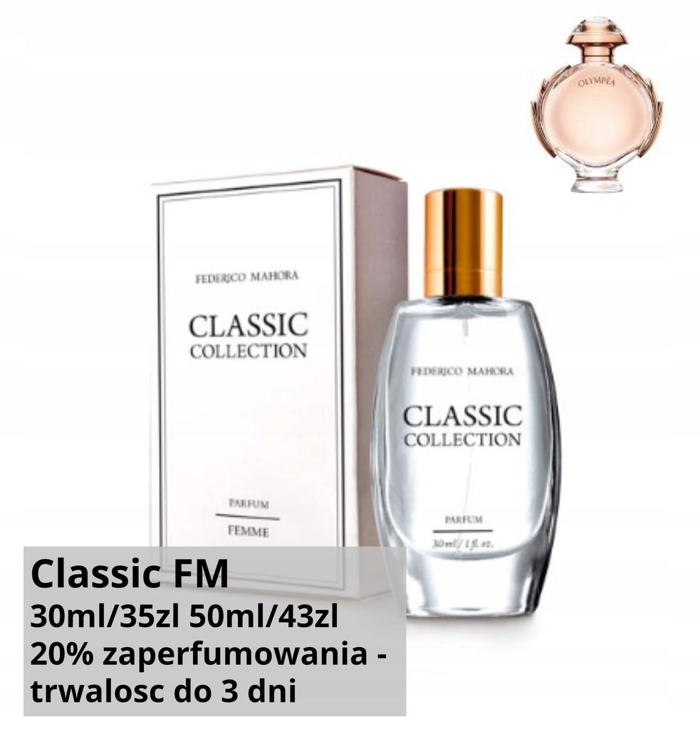 Perfumy FM damskie 20% Paco Rabanne Olympea 9426034199