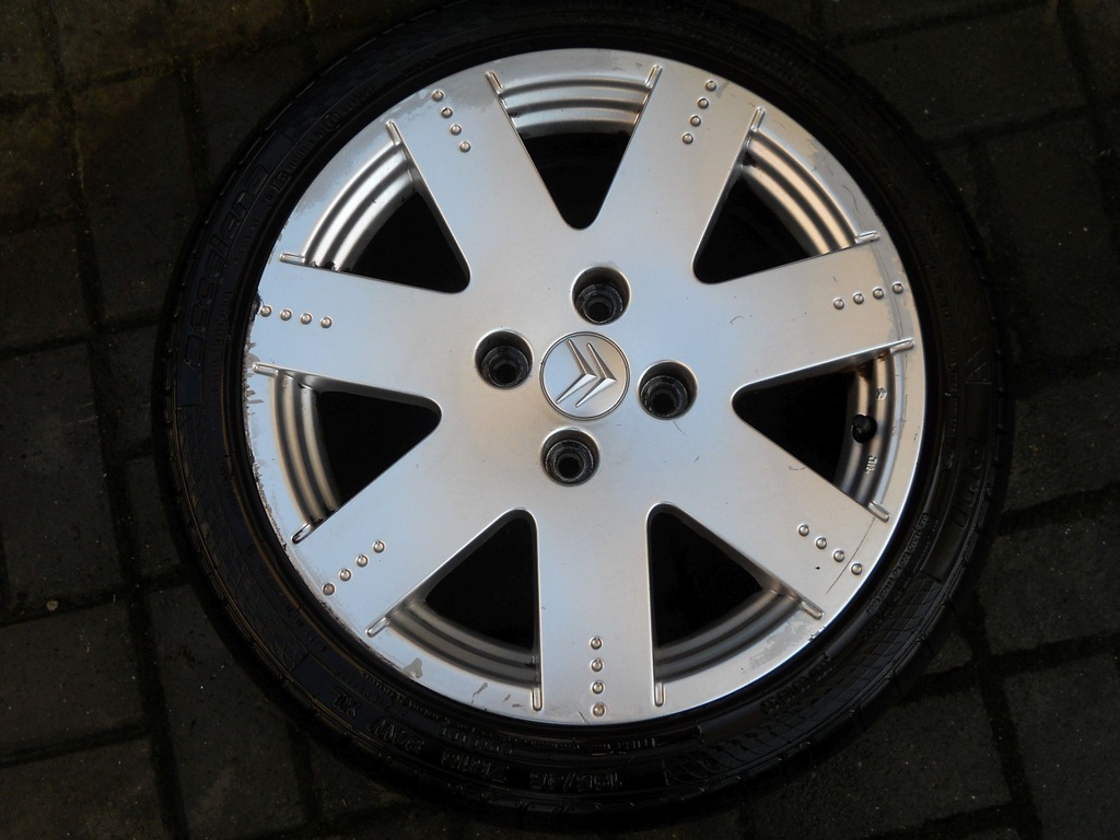 Koło Felga Opona Citroen C2 C3 C4 195/45/16 - 6880285795 - Oficjalne Archiwum Allegro