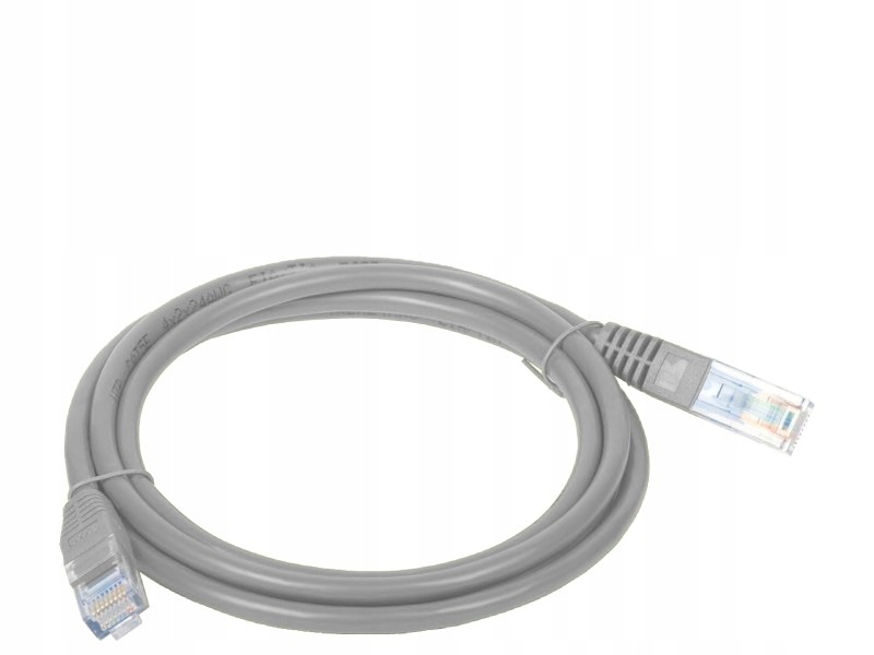 Patchcord UTP A-LAN KKU5SZA20 (RJ45 - RJ45 ; 20m; UTP; kat. 5e; kolor szary