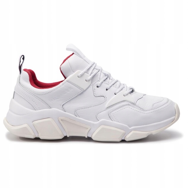 TOMMY HILFIGER Chunky Leather Trainer R 42